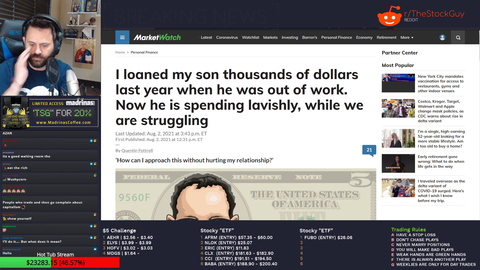 TheStockGuy goes in on Hasan viewer