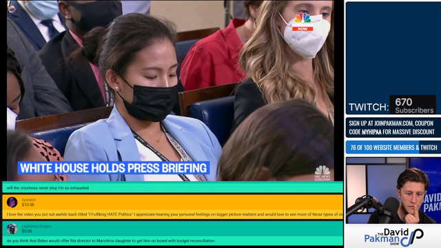 Camera guy can't tell who is talking (non-political)