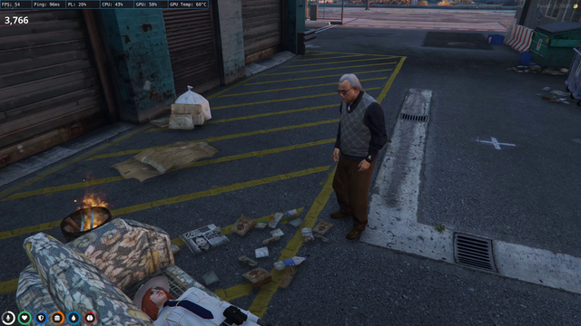 Matt Foley (WillNeff) sings lullaby to Trooper Cooper (Hirona)