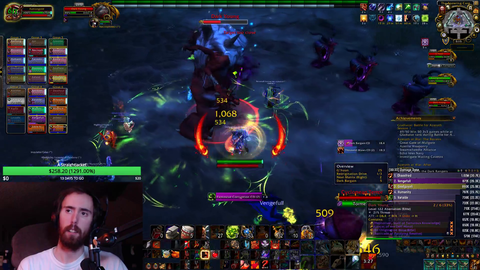 Wacky, wacky times on Asmongold's stream...