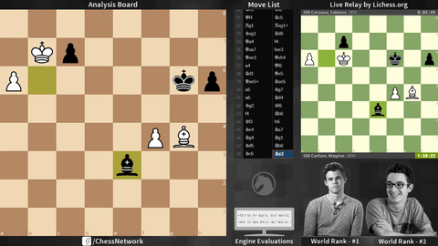 Game losing move in world chess championship?