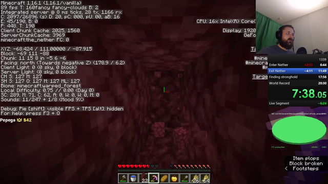 Forsen is good at minecraft
