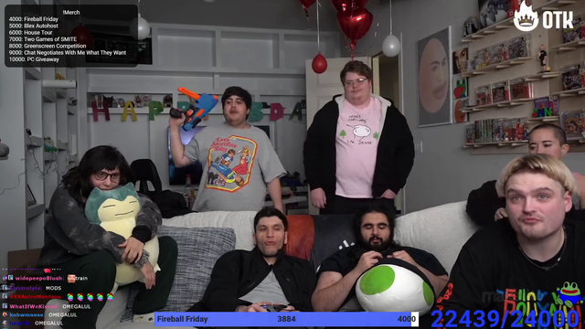 Poke just want to hang with the bois