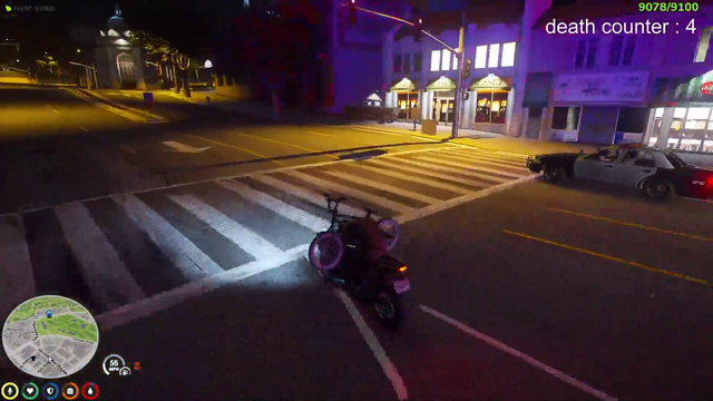 bogg using tactical bike