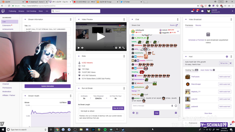 xQc trying to avoid DMCA ban