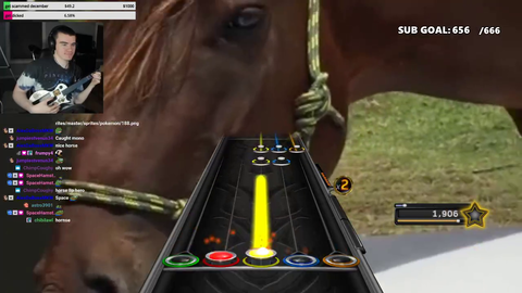 The state of Guitar Hero on Twitch with the current DMCA situation