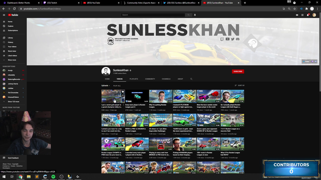 Vadikus skips a Rocket League video due to a Among Us reference.