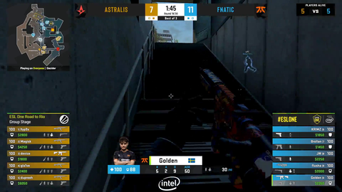 CS:GO Pro gets triple naded