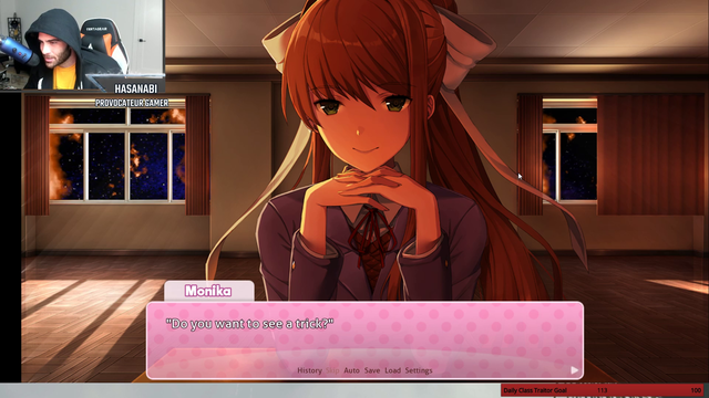 Hasan Plays Doki Doki Literature Club