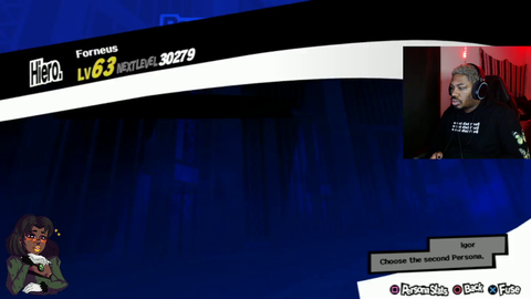 Streamer Finds Penis shaped character during persona walk through