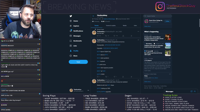 Large influential stock streamer bullies college student on Twitter 4Weird