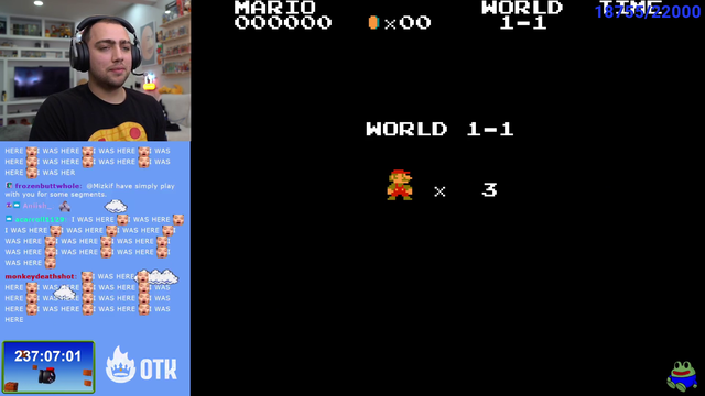 Mizkif the self proclaimed "Nintendo guy" plays Super Mario Bros. for the first time.