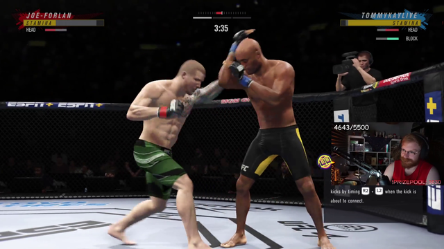 Tommy plays UFC
