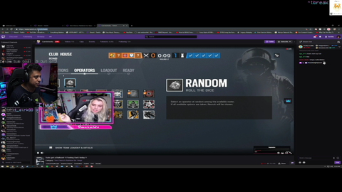 Streamer changes mind about raiding girl streamer after she talks about twerking