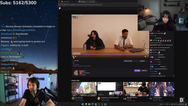 Cinna is happy to be featured in a good Destiny clip