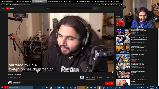 Esfand's nice guy mask exposed