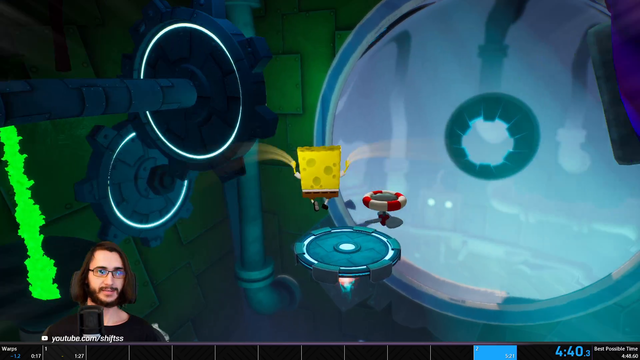 Spongeob speed runner gets the world record for Spongebob battle for bikini bottom rehydrated
