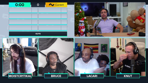 Lacari has a breakdown