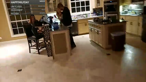 Pink Sparkles Screaming At Mitch To Shut Up