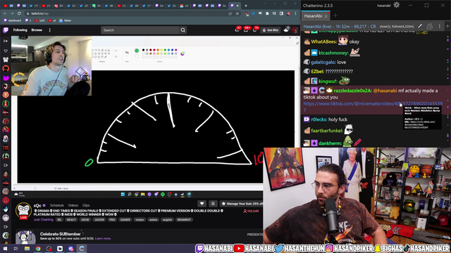 Hasan learns new important info while talking to X
