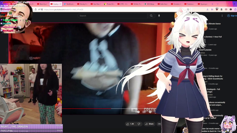 Vtuber forgets she's not alone in the house, catches hands for talking shit