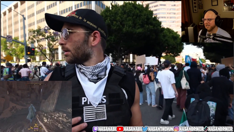 Hutch comments on police restraint in LA