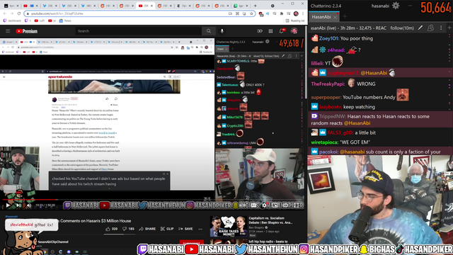 Hasan Reveals His Other Revenue Stream