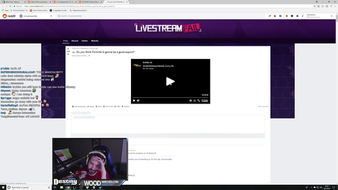 Destiny reacts to Thorin making fun of Fortnite's demographic