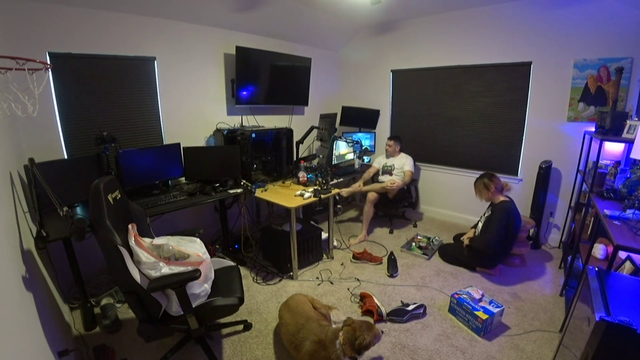 Streamer's Mom and Dad Cleaning His Room
