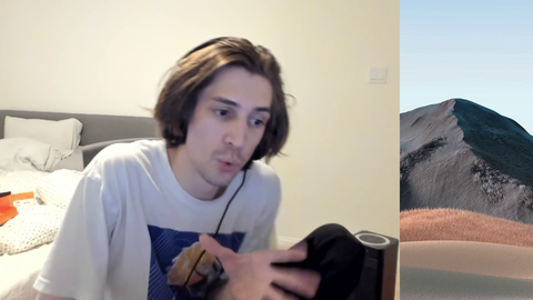 xQc on why he moved out (Police raids daily)