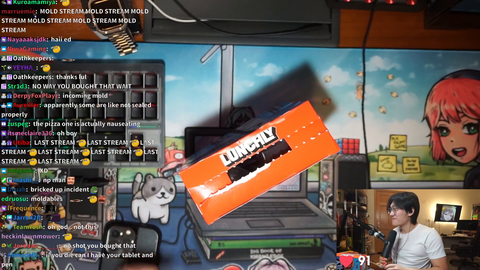 Streamer BTMC finds mold in his Lunchly after unboxing it