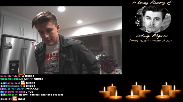 Ludwig goes into detail about how much money his contact is worth during the Ludwig Ahgren Eulogy