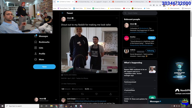 Mitch needs mats for cooking