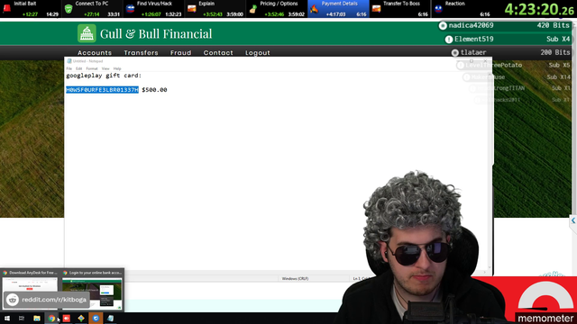 Scammer Dies Inside