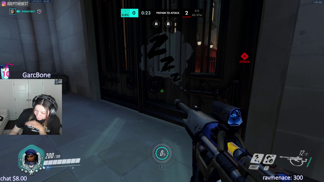 Xqc overhears Adept