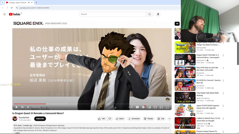 unironically based forsen take on video game political discourse