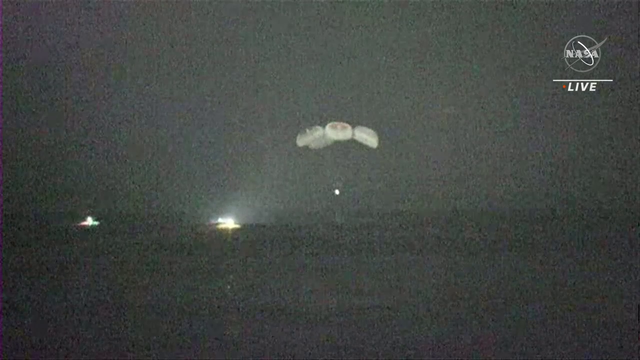 NASA Crew-1 Splashdown