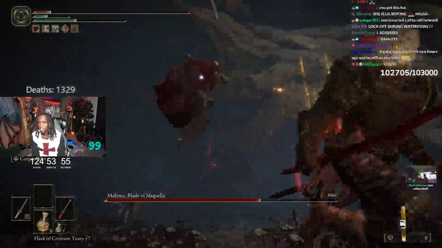 Kai at 152 tries of Malenia