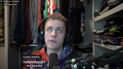 sodapoppin's initiation at Ice's house.
