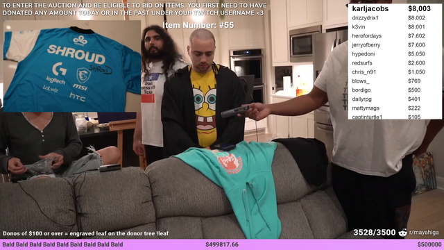 Maya reaches $500k raised for charity