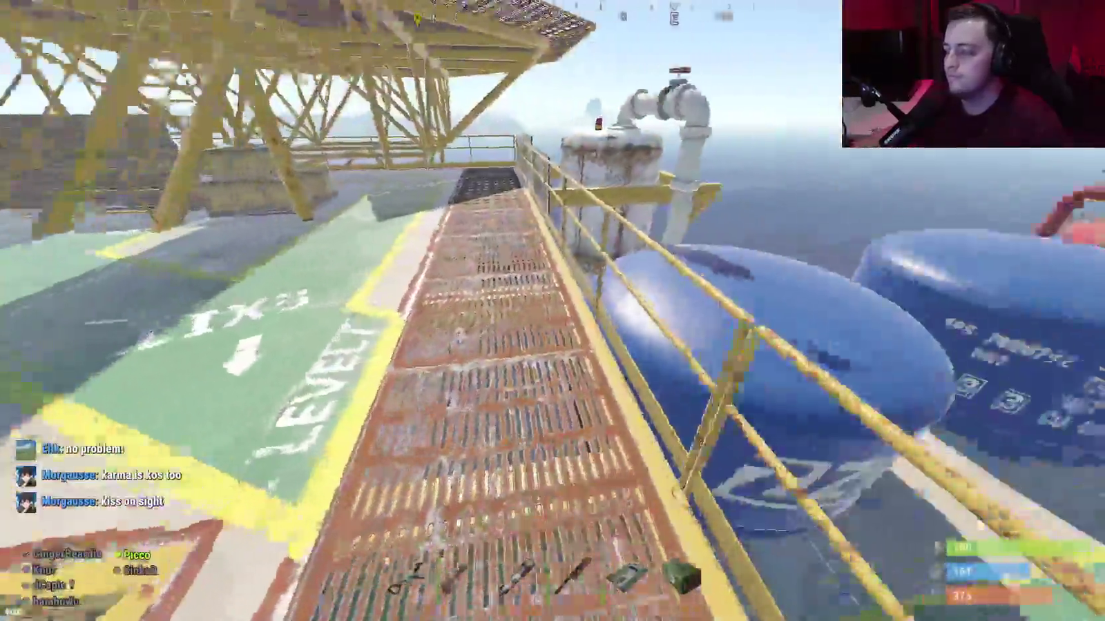 balding rust pro shows off his insane flying