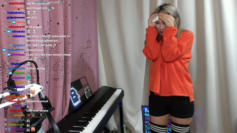 Yugwha dancing while crying