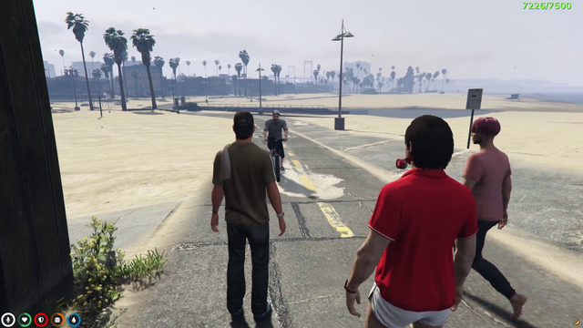 3 men violently assault an innocent biker (WARNING: Graphic)