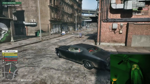 Aris playing the Cyberpunk killer