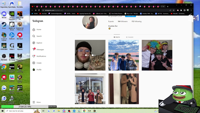 League of legends vtuber stunlocked by POKIMANE instagram