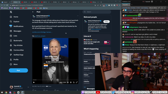 Hasan accidentally walks back his policy on breaking news