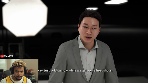 Streamers first reaction to finding out he’s in his favorite game NBA2K19