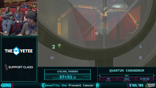The guy on the left side of the couch at AGDQ is literally falling asleep LOL