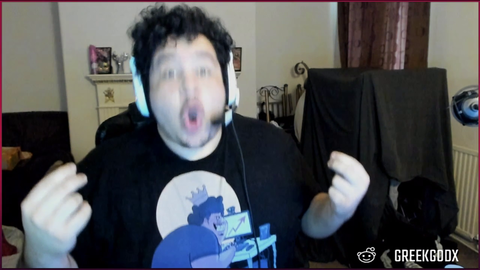 Greek stands up DansGame