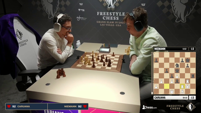 Hans Niemann moves on to the final, guaranteeing he finishes ahead of Magnus Carlsen
